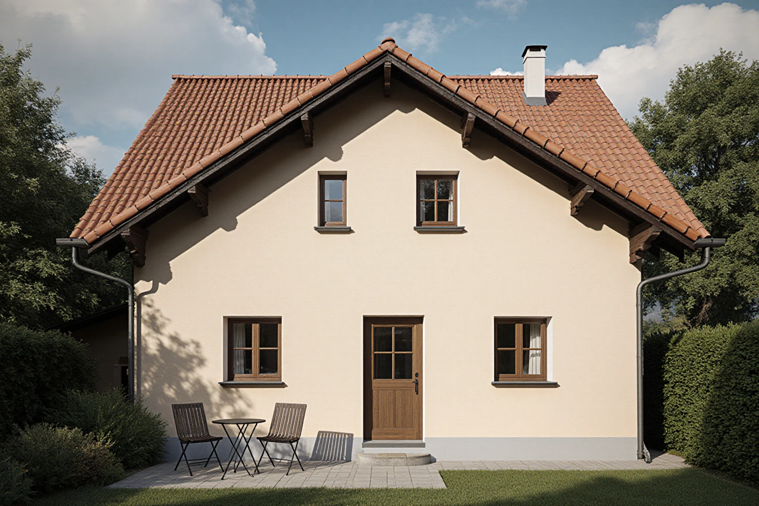Österreichisches Wohnhaus mit Garten